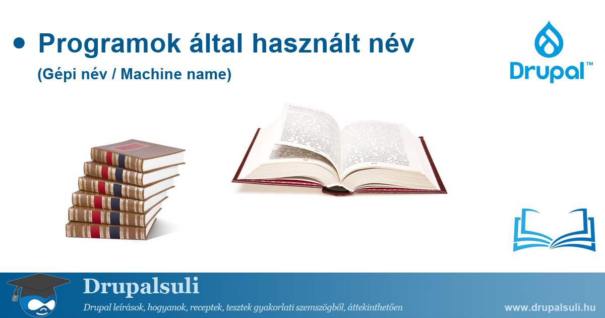 A Programok által használt név jelentése az enciklopédiában | Drupalsuli